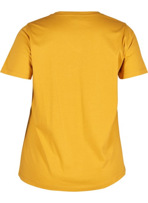 ZIZZI MODNY ŻÓŁTY T-SHIRT GIRLS 004G ZIZZI MODNY ŻÓŁTY T-SHIRT GIRLS 004G