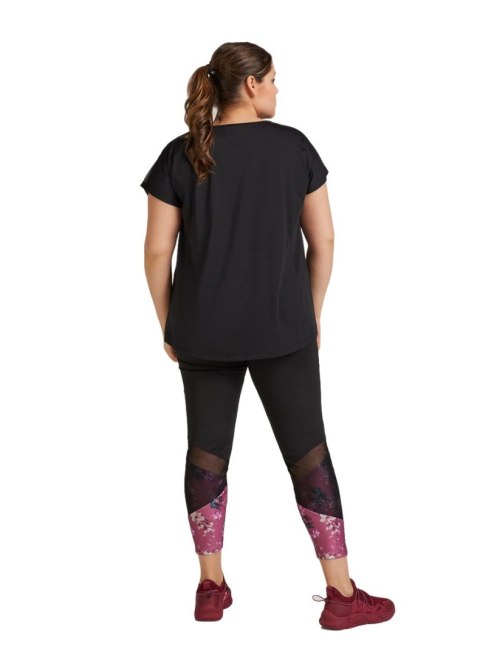 ZIZZI WYGODNE SPORTOWE LEGGINSY KWIATY 451B ZIZZI WYGODNE SPORTOWE LEGGINSY KWIATY 451B