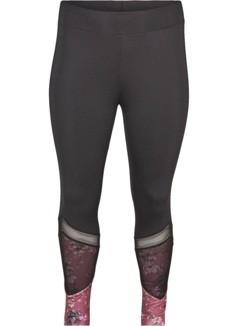 ZIZZI WYGODNE SPORTOWE LEGGINSY KWIATY 451B ZIZZI WYGODNE SPORTOWE LEGGINSY KWIATY 451B