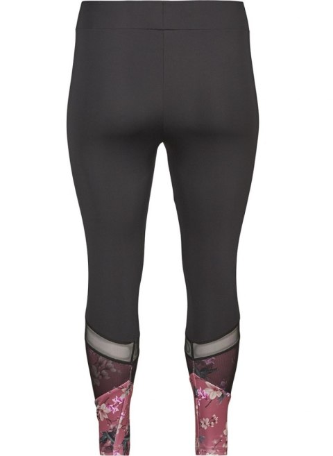ZIZZI WYGODNE SPORTOWE LEGGINSY KWIATY 451B ZIZZI WYGODNE SPORTOWE LEGGINSY KWIATY 451B