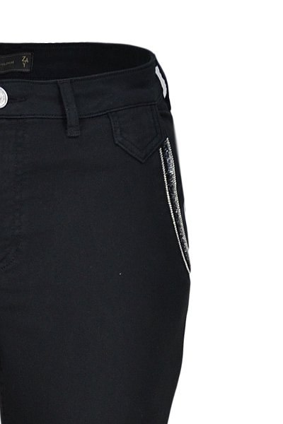 ZIZZI ZAY ELEGANCKIE CZARNE SPODNIE 091A ZIZZI ZAY ELEGANCKIE CZARNE SPODNIE 091A
