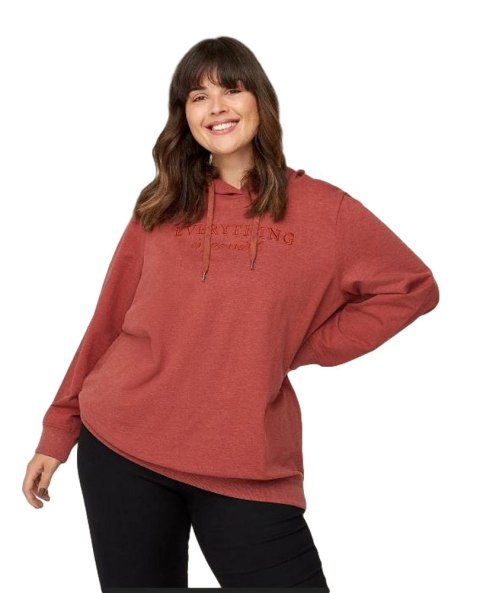 ZIZZI WYGODNA WCIĄGANA MIEDZIANA BLUZA 042B ZIZZI WYGODNA WCIĄGANA MIEDZIANA BLUZA 042B