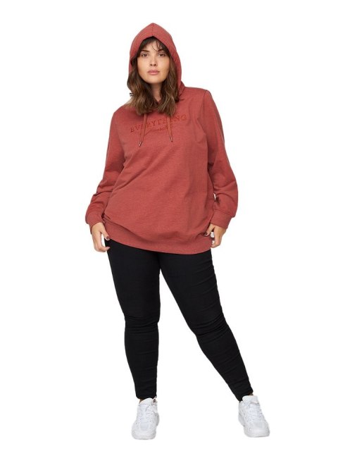 ZIZZI WYGODNA WCIĄGANA MIEDZIANA BLUZA 042B ZIZZI WYGODNA WCIĄGANA MIEDZIANA BLUZA 042B