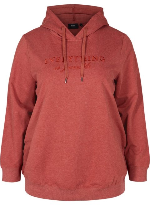 ZIZZI WYGODNA WCIĄGANA MIEDZIANA BLUZA 042B ZIZZI WYGODNA WCIĄGANA MIEDZIANA BLUZA 042B
