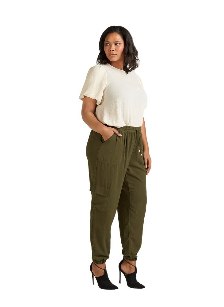 ZIZZI ELEGANCKA BLUZKA BUFKI BEŻ 339A ZIZZI ELEGANCKA BLUZKA BUFKI BEŻ 339A