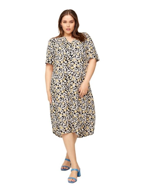 ZIZZI KOBIECA SUKIENKA KWIATY 605A ZIZZI KOBIECA SUKIENKA KWIATY 605A