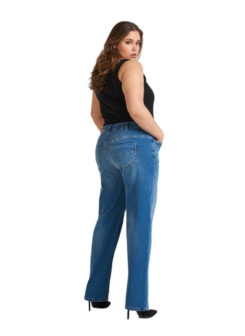 ZIZZI PRZECIERANE JEANSY GEMMA PROSTE 185BW ZIZZI PRZECIERANE JEANSY GEMMA PROSTE 185BW