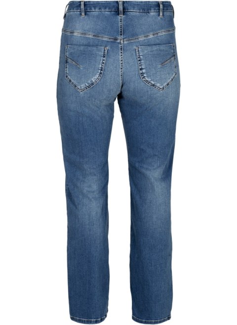 ZIZZI PRZECIERANE JEANSY GEMMA PROSTE 185BW ZIZZI PRZECIERANE JEANSY GEMMA PROSTE 185BW