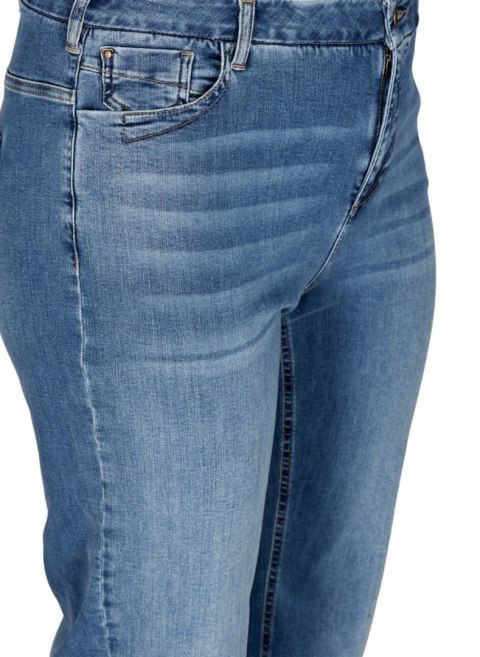 ZIZZI PRZECIERANE JEANSY GEMMA PROSTE 185BW ZIZZI PRZECIERANE JEANSY GEMMA PROSTE 185BW