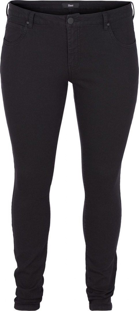 ZIZZI AMY CZARNE JEANSY ZWĘŻANE N82 568A ZIZZI AMY CZARNE JEANSY ZWĘŻANE N82 568A