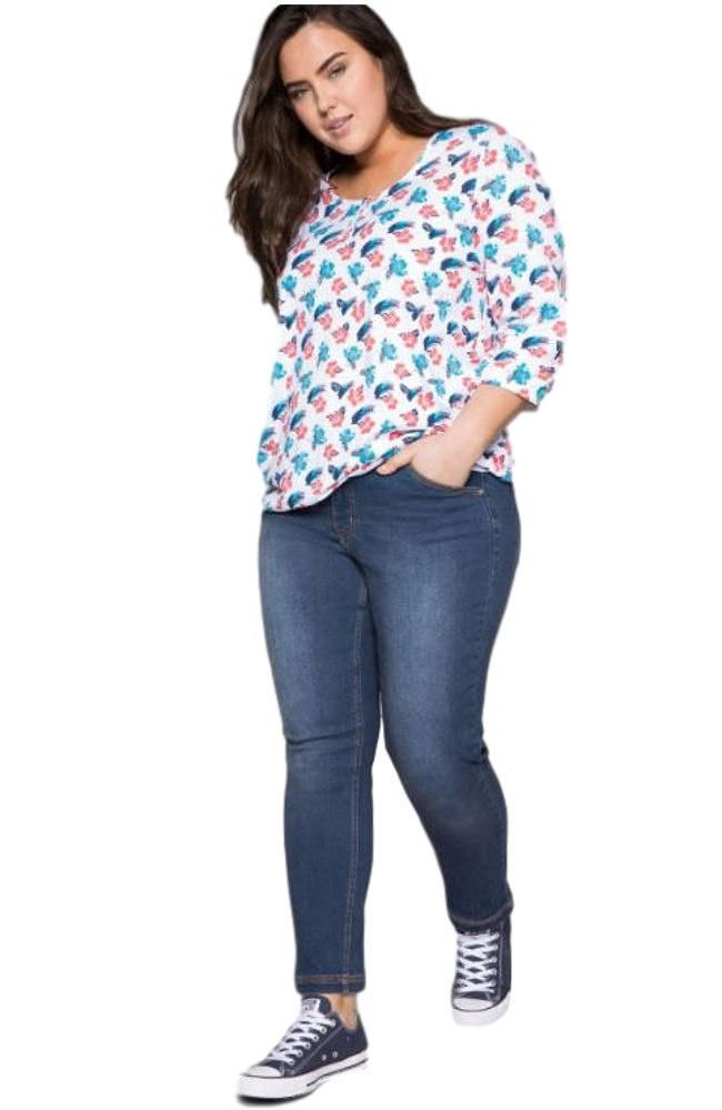 SHEEGO NIEBIESKIE JEANSY SHORT PROSTA NOG SH15 SHEEGO NIEBIESKIE JEANSY SHORT PROSTA NOG SH15