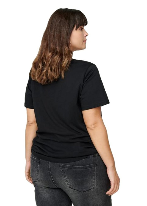 ZIZZI BLUZKA T-SHIRT NAPIS BAWEŁNA 039A ZIZZI BLUZKA T-SHIRT NAPIS BAWEŁNA 039A