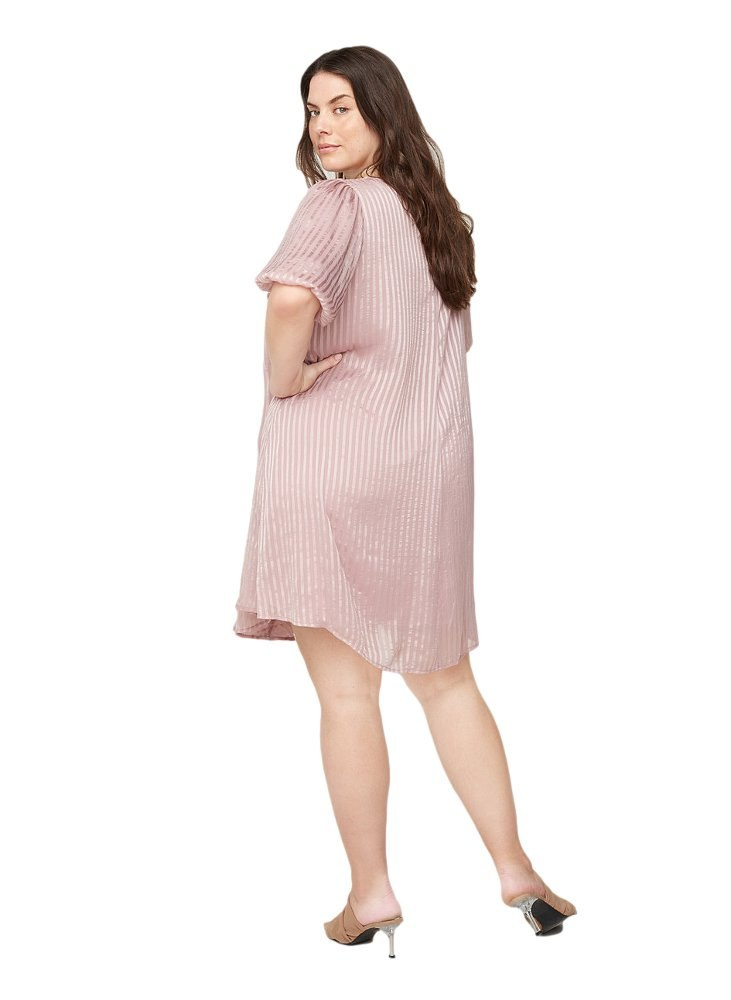 ZIZZI ELEGANCKA RÓŻOWA SUKIENKA PASKI 624A ZIZZI ELEGANCKA RÓŻOWA SUKIENKA PASKI 624A