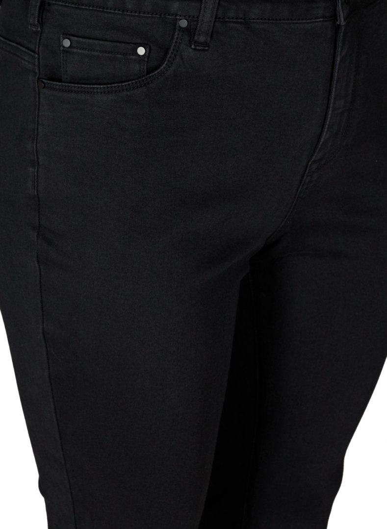 ZIZZI CZARNE SPODNIE TYPU 'BOOTCUT' 394A ZIZZI CZARNE SPODNIE TYPU 'BOOTCUT' 394A