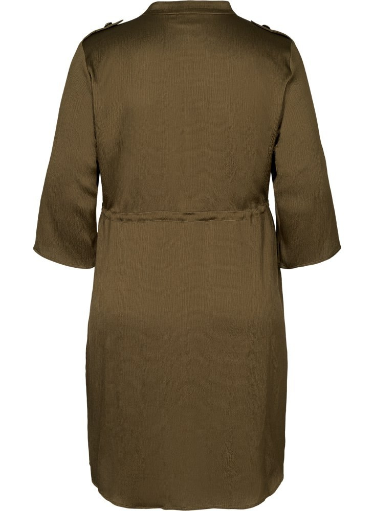 ZIZZI OLIWKOWA ELEGANCKA SUKIENKA 335B ZIZZI OLIWKOWA ELEGANCKA SUKIENKA 335B