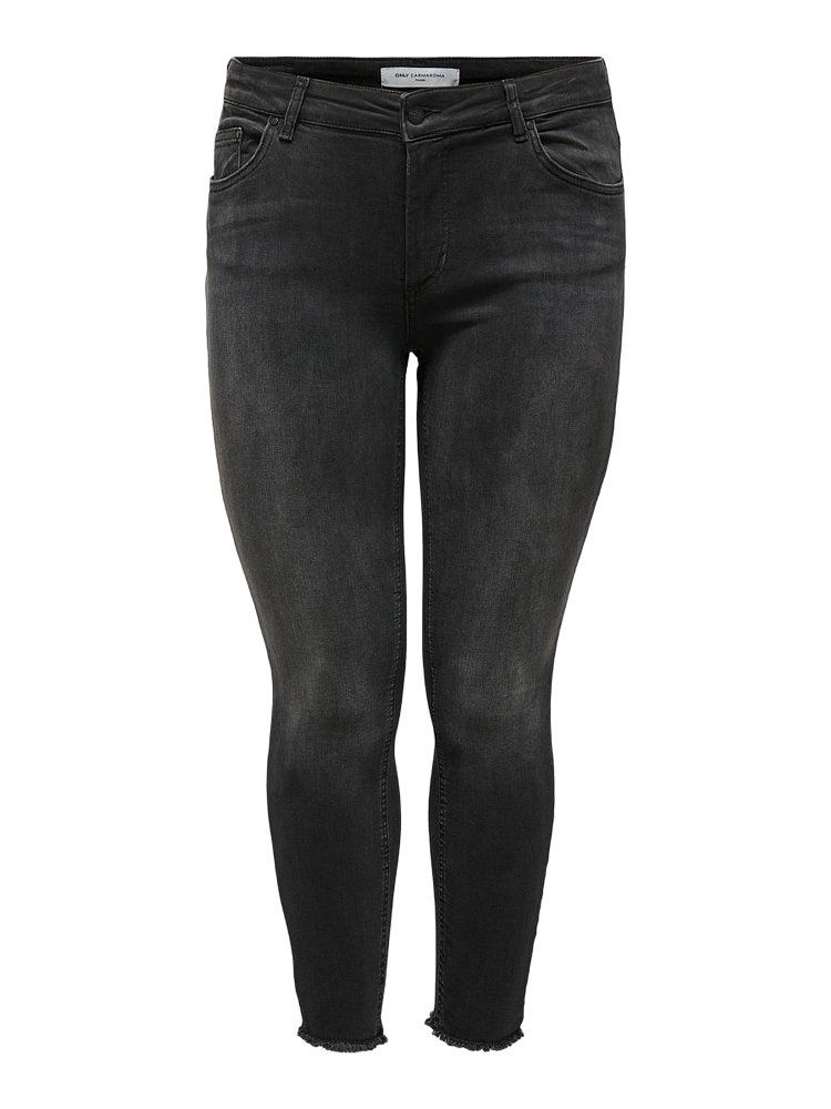 CARMAKOMA CZARNE JEANSY 7/8 RURKI 4949 CARMAKOMA CZARNE JEANSY 7/8 RURKI 4949