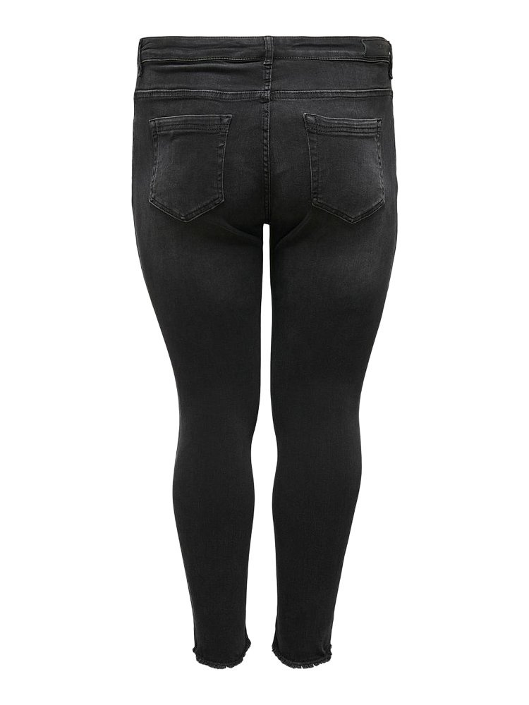 CARMAKOMA CZARNE JEANSY 7/8 RURKI 4949 CARMAKOMA CZARNE JEANSY 7/8 RURKI 4949
