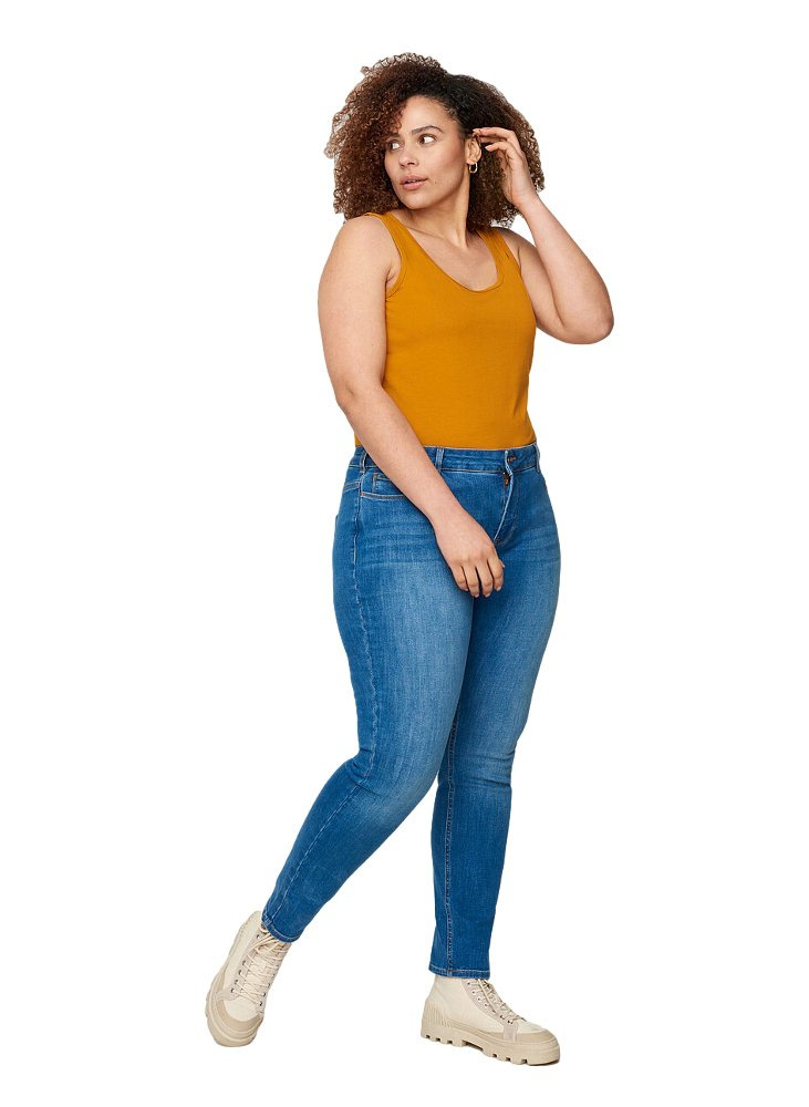 ZIZZI KLASYCZNY TOP ŻÓŁTY BASIC 010B ZIZZI KLASYCZNY TOP ŻÓŁTY BASIC 010B