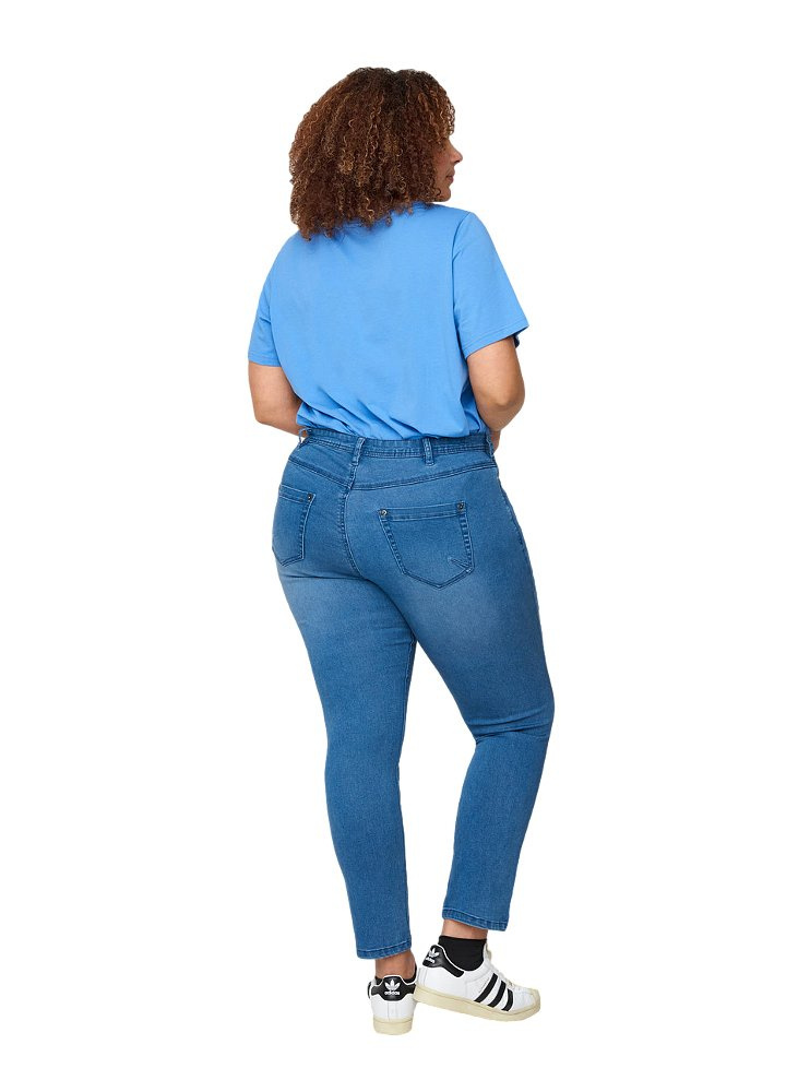 ZIZZI ELASTYCZNE JASNE SPODNIE JEANSY 005B ZIZZI ELASTYCZNE JASNE SPODNIE JEANSY 005B