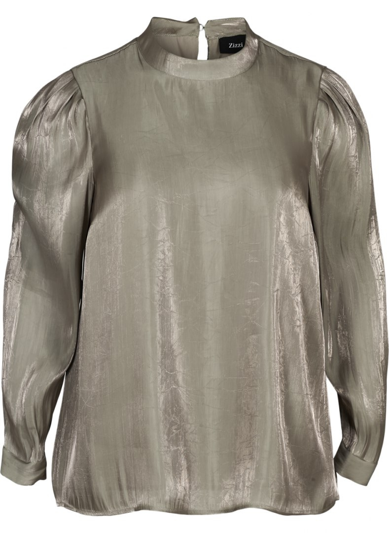 ZIZZI ELEGANCKA SZARA BLUZKA ŁEZKA 393C ZIZZI ELEGANCKA SZARA BLUZKA ŁEZKA 393C