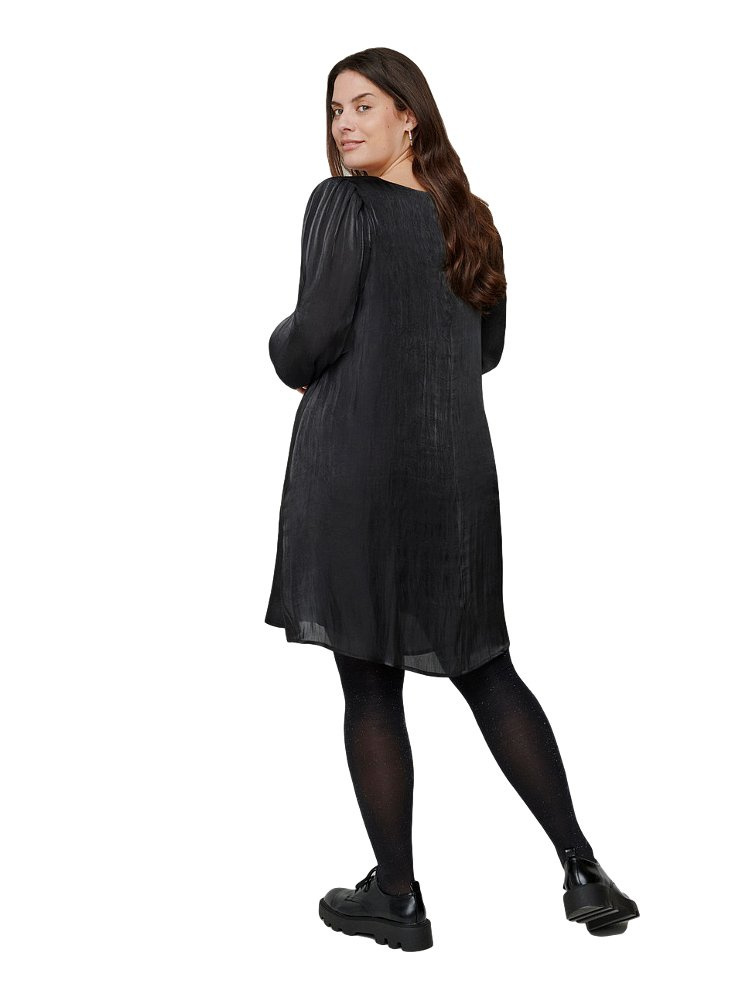 ZIZZI ELEGANCKA CZARNA SUKIENKA ŁEZKA 393A ZIZZI ELEGANCKA CZARNA SUKIENKA ŁEZKA 393A