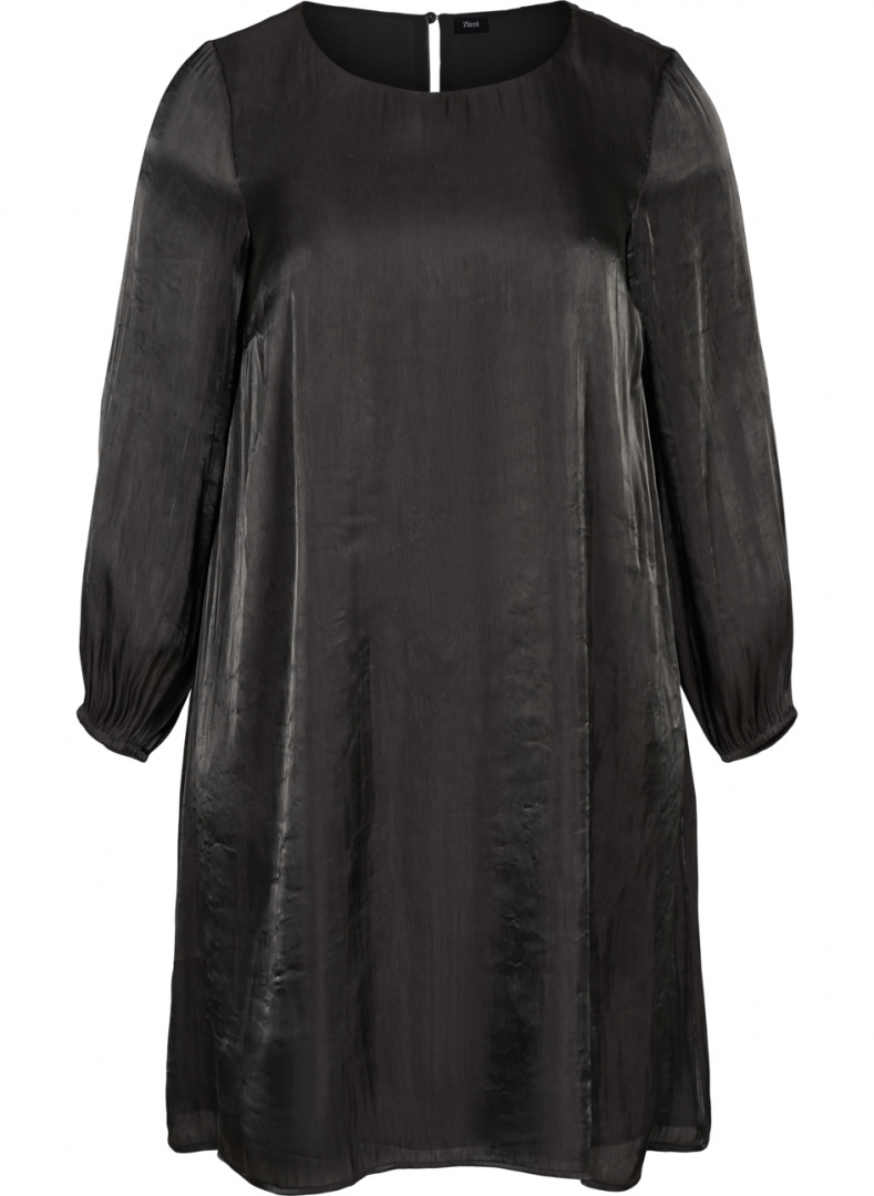 ZIZZI ELEGANCKA CZARNA SUKIENKA ŁEZKA 393A ZIZZI ELEGANCKA CZARNA SUKIENKA ŁEZKA 393A