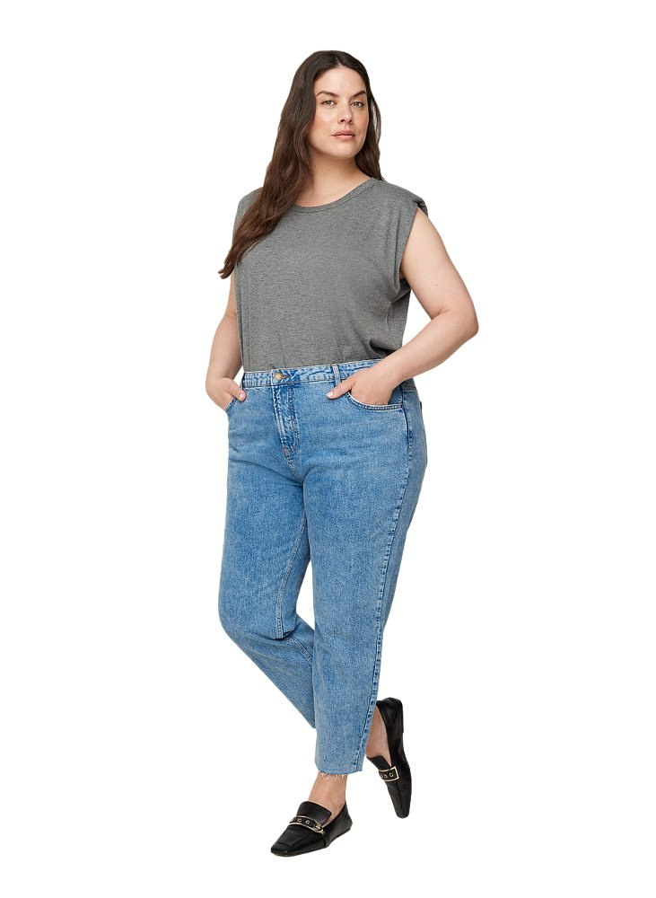 ZIZZI JASNE PRZECIERANE SPODNIE JEANSY 378A ZIZZI JASNE PRZECIERANE SPODNIE JEANSY 378A