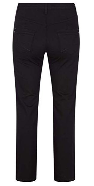 ZIZZI CZARNE JEANSY PROSTA NOGAWKA 400A N86 ZIZZI CZARNE JEANSY PROSTA NOGAWKA 400A N86