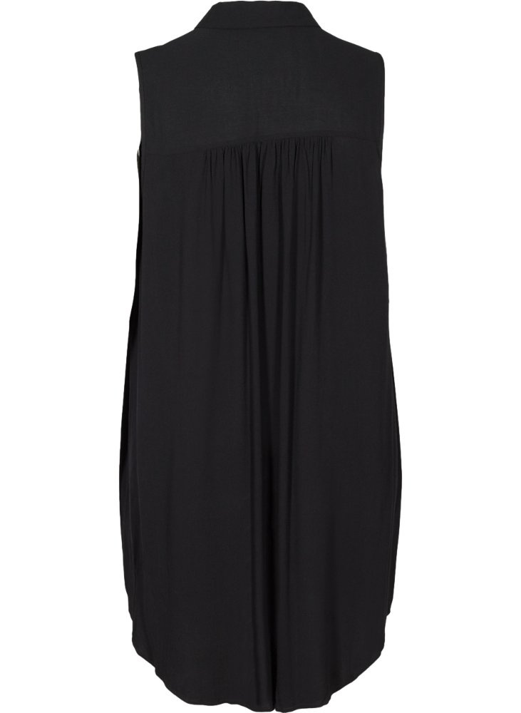 ZIZZI ELEGANCKA CZARNA KOSZULA 079A ZIZZI ELEGANCKA CZARNA KOSZULA 079A