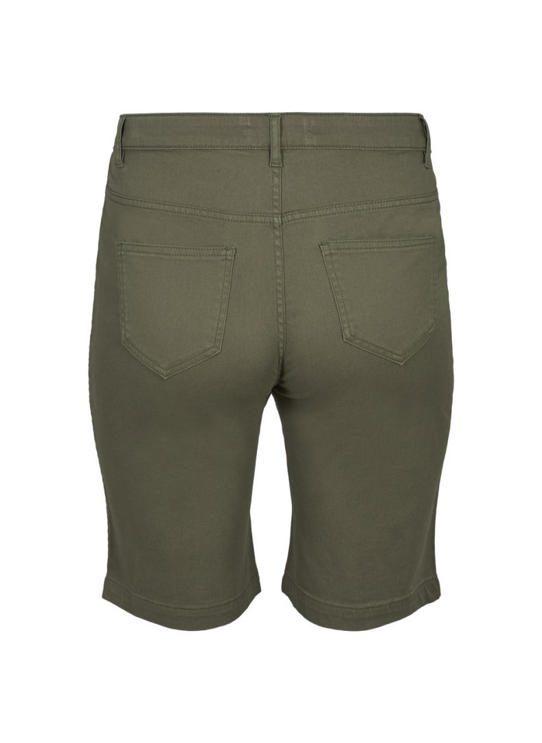 ZIZZI WYGODNE SHORTY KHAKI 003E ZIZZI WYGODNE SHORTY KHAKI 003E