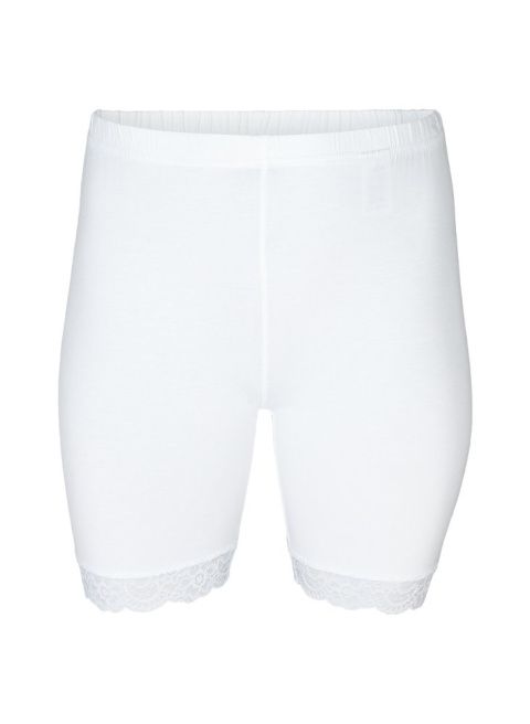 ZIZZI BIAŁE LEGGINSY SPODENKI KORONKA 011E ZIZZI BIAŁE LEGGINSY SPODENKI KORONKA 011E