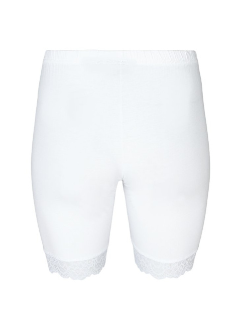 ZIZZI BIAŁE LEGGINSY SPODENKI KORONKA 011E ZIZZI BIAŁE LEGGINSY SPODENKI KORONKA 011E