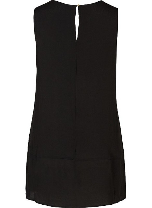 ZIZZI ELEGANCKA CZARNA TUNIKA KORONKA 238A ZIZZI ELEGANCKA CZARNA TUNIKA KORONKA 238A
