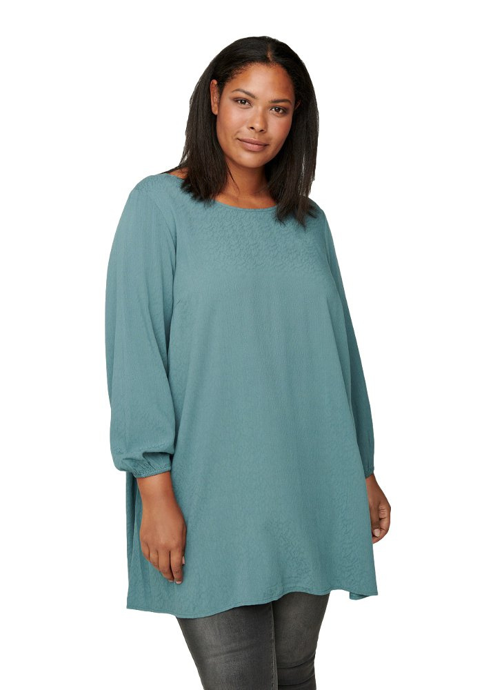 ZIZZI NIEBIESKA ELEGANCKA TUNIKA 589A ZIZZI NIEBIESKA ELEGANCKA TUNIKA 589A