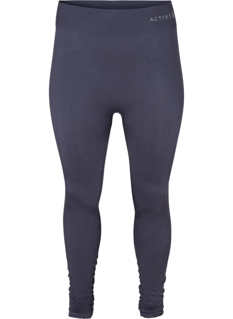 ZIZZI ŚWIETNE SPORTOWE SZARE LEGGINSY 577A ZIZZI ŚWIETNE SPORTOWE SZARE LEGGINSY 577A