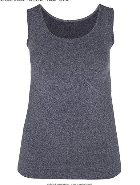 ZIZZI SZARY TOP BASIC 855M ZIZZI SZARY TOP BASIC 855M