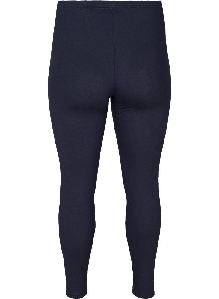 ZIZZI KLASYCZNE GRANATOWE LEGGINSY 011C ZIZZI KLASYCZNE GRANATOWE LEGGINSY 011C