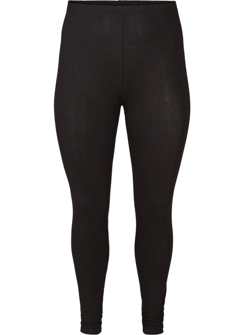 ZIZZI KLASYCZNE WYGODNE CZARNE LEGGINSY 011C ZIZZI KLASYCZNE WYGODNE CZARNE LEGGINSY 011C