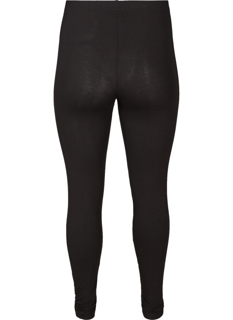 ZIZZI KLASYCZNE WYGODNE CZARNE LEGGINSY 011C ZIZZI KLASYCZNE WYGODNE CZARNE LEGGINSY 011C