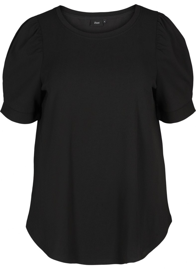 ZIZZI CZARNA ELEGANCKA BLUZKA 525CW ZIZZI CZARNA ELEGANCKA BLUZKA 525CW