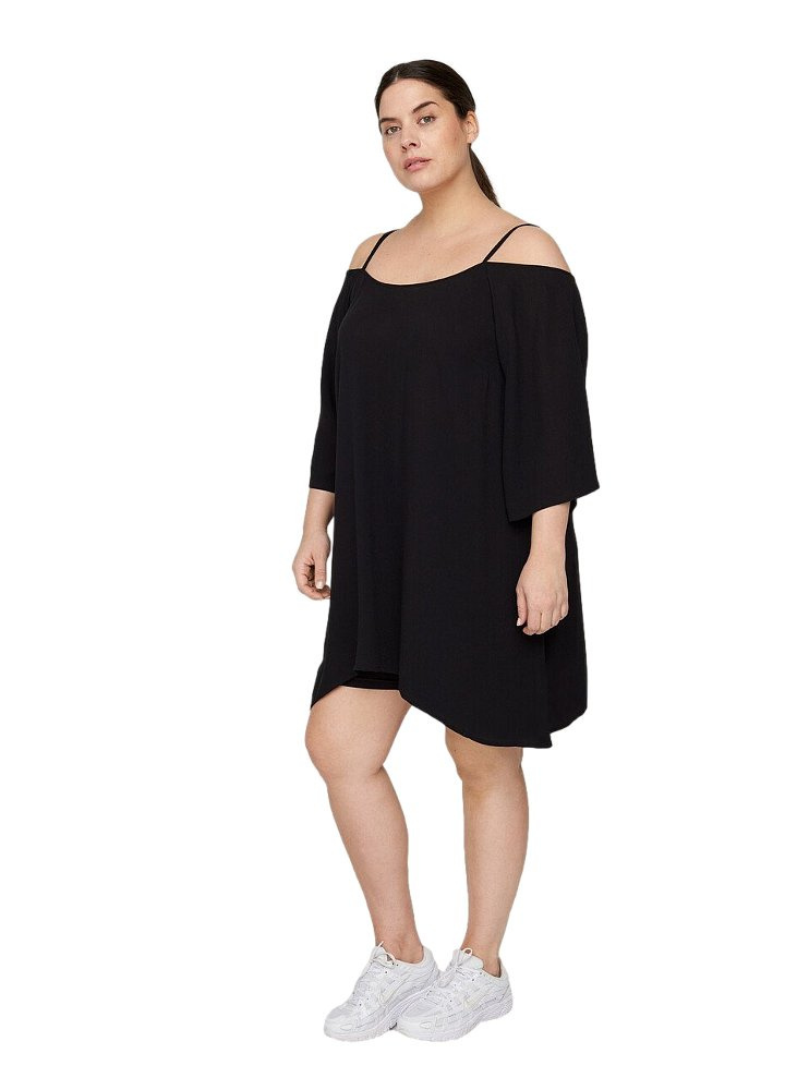 ZIZZI CZARNA TUNIKA 2W1 HISZPANKA 036P ZIZZI CZARNA TUNIKA 2W1 HISZPANKA 036P
