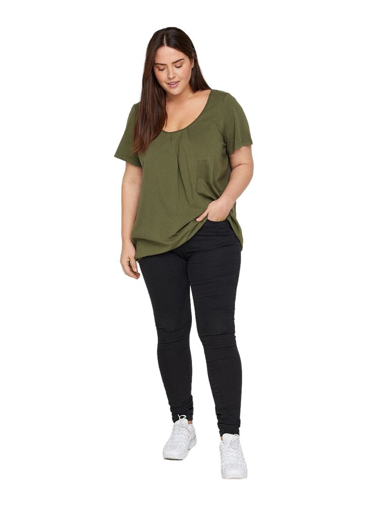ZIZZI FANTASTYCZNA ZIELONA BLUZKA 020B ZIZZI FANTASTYCZNA ZIELONA BLUZKA 020B