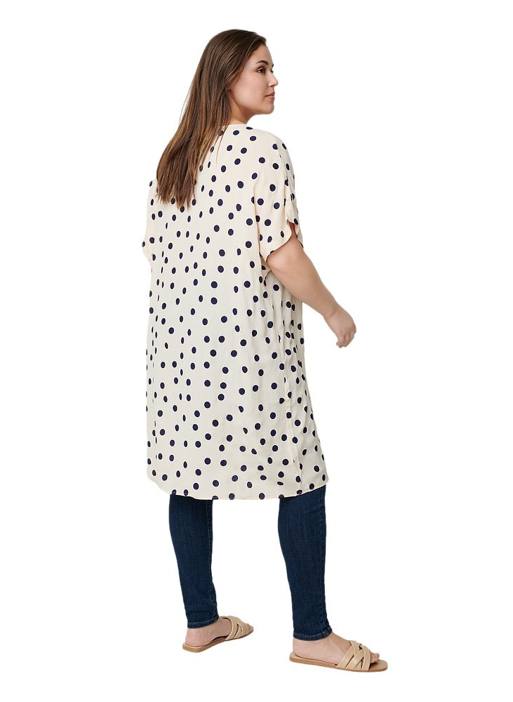 ZIZZI LEKKA SUKIENKA W GROCHY 586C ZIZZI LEKKA SUKIENKA W GROCHY 586C