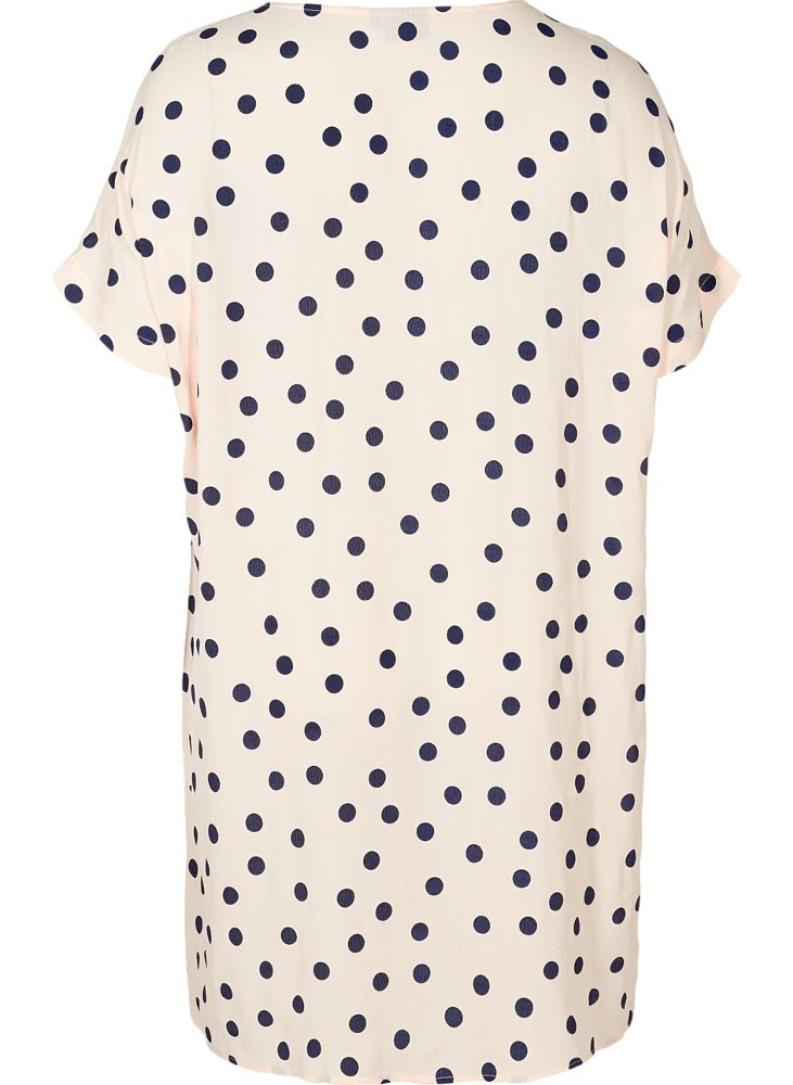 ZIZZI LEKKA SUKIENKA W GROCHY 586C ZIZZI LEKKA SUKIENKA W GROCHY 586C