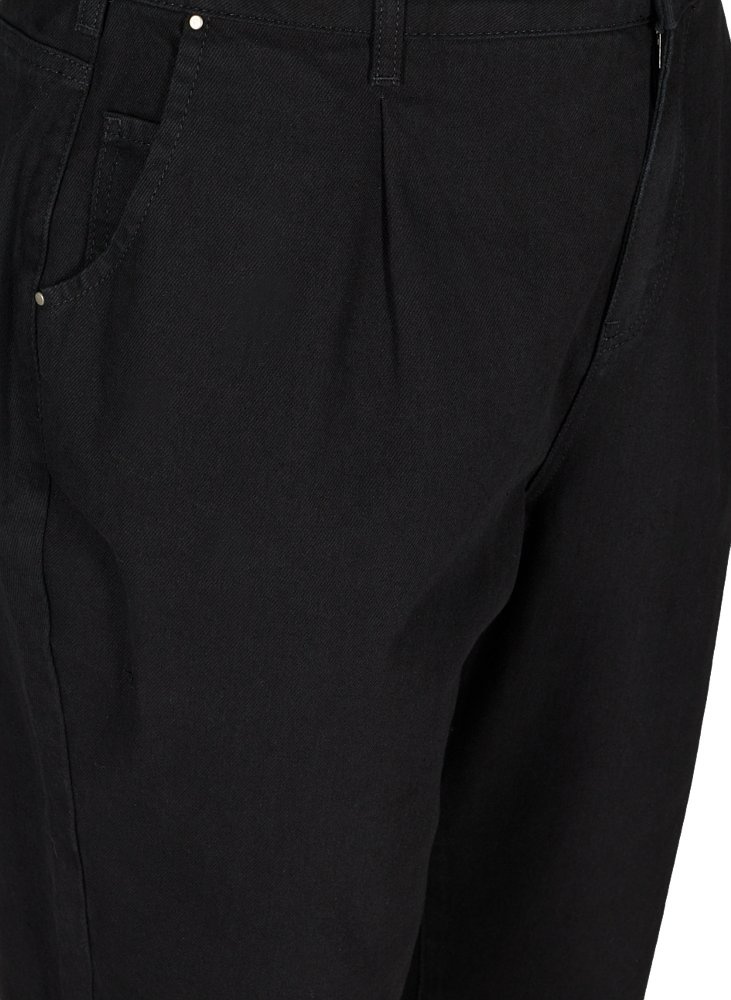 ZIZZI CZARNE SPODNIE BAGGY 612A ZIZZI CZARNE SPODNIE BAGGY 612A