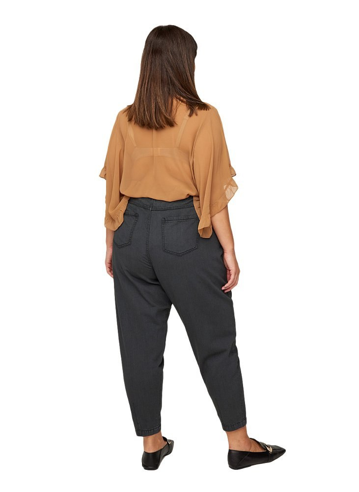 ZIZZI SPODNIE SLOUCHY WYSOKI STAN 421C ZIZZI SPODNIE SLOUCHY WYSOKI STAN 421C