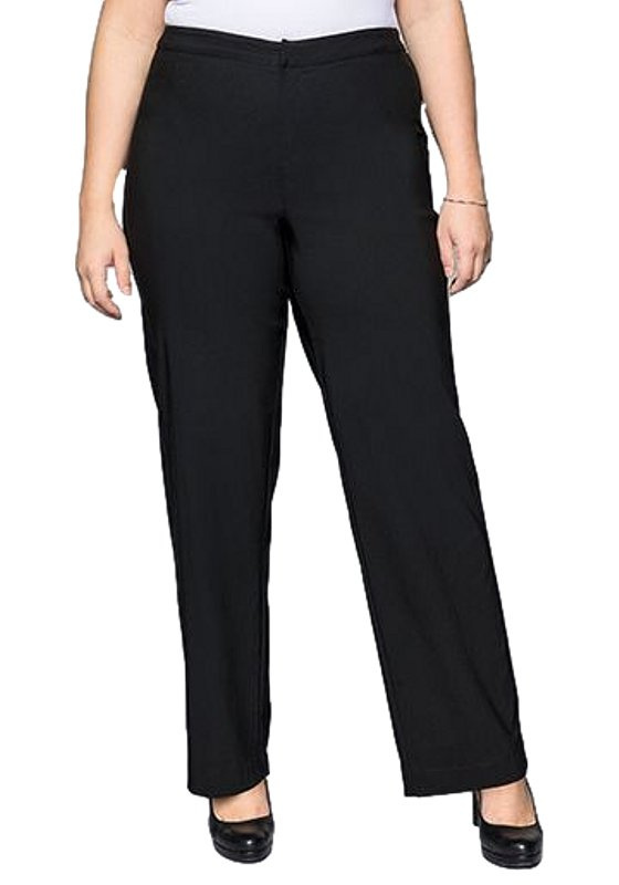 SHEEGO ELEGANCKIE SPODNIE CZARNE SH99 SHEEGO ELEGANCKIE SPODNIE CZARNE SH99