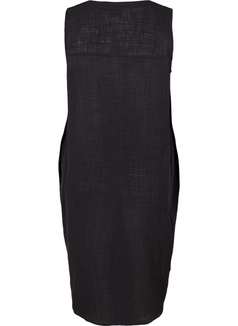 ZIZZI MODNA LETNIA SUKIENKA CZARNA 631C ZIZZI MODNA LETNIA SUKIENKA CZARNA 631C