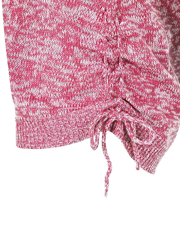 YOURS CIEPŁY SWETER MELANŻ RÓŻ YS03 YOURS CIEPŁY SWETER MELANŻ RÓŻ YS03