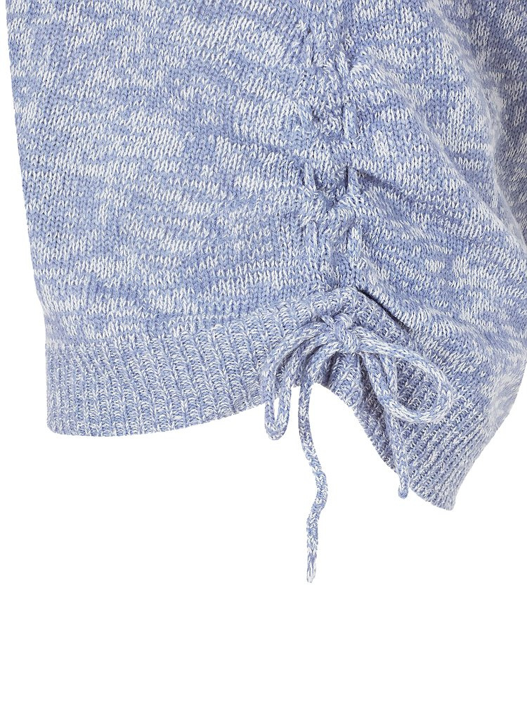 YOURS CIEPŁY SWETER MELANŻ BLUE YS02 YOURS CIEPŁY SWETER MELANŻ BLUE YS02